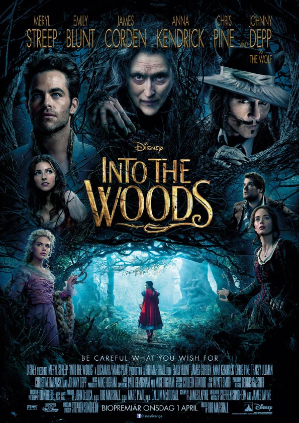 Locandina di Into the Woods Locandina di Into the Woods