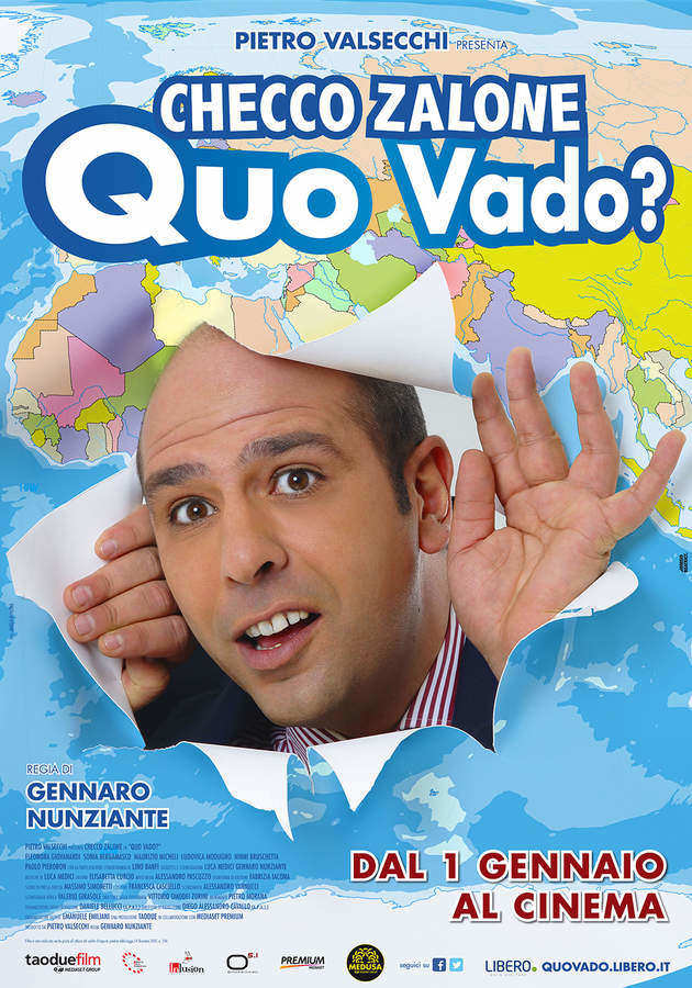 Locandina di Quo Vado? Checco Zalone Locandina di Quo Vado? Checco Zalone