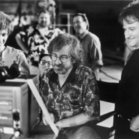Williams con Spielberg e Julia Roberts: Hook