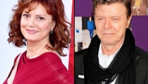 Susan Sarandon e David Bowie Susan Sarandon e David Bowie