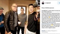 Tom Hanks sull'Instagram di Philip Wang Tom Hanks sull'Instagram di Philip Wang