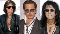 Perry, Depp e Cooper Hollywood Vampires