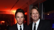 Eddie Redmayne e Tom Hooper 