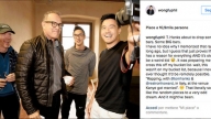 Tom Hanks sull'Instagram di Philip Wang