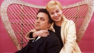 Federico Fellini con Giulietta Masina