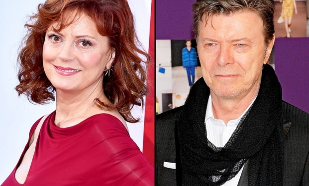 Susan Sarandon e David Bowie Susan Sarandon e David Bowie
