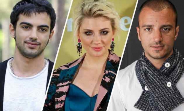 Primo Reggiani, Miriam Giovanelli e Nicolas Vaporidis Primo Reggiani, Miriam Giovanelli e Nicolas Vaporidis