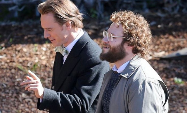 una scena di "Steve Jobs" di Danny Boyle una scena di "Steve Jobs" di Danny Boyle