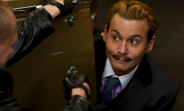 Johnny Depp in "Mortdecai"