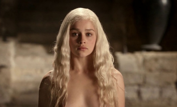 Emilia Clarke in Games of Thrones