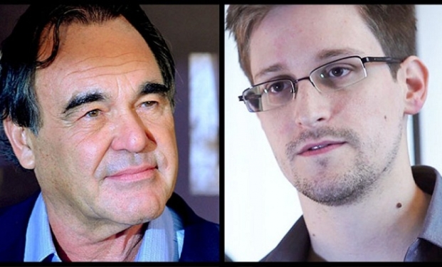 Oliver Stone ed Edward Snowden Oliver Stone ed Edward Snowden