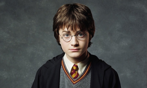 Daniel Radcliffe ai tempi del primo "Harry Potter"