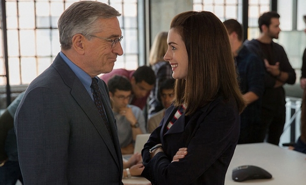 Robert De Niro e Anne Hathaway Robert De Niro e Anne Hathaway