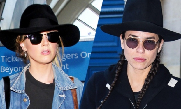 Amber Heard e l'ex compagna Amber Heard e l'ex compagna