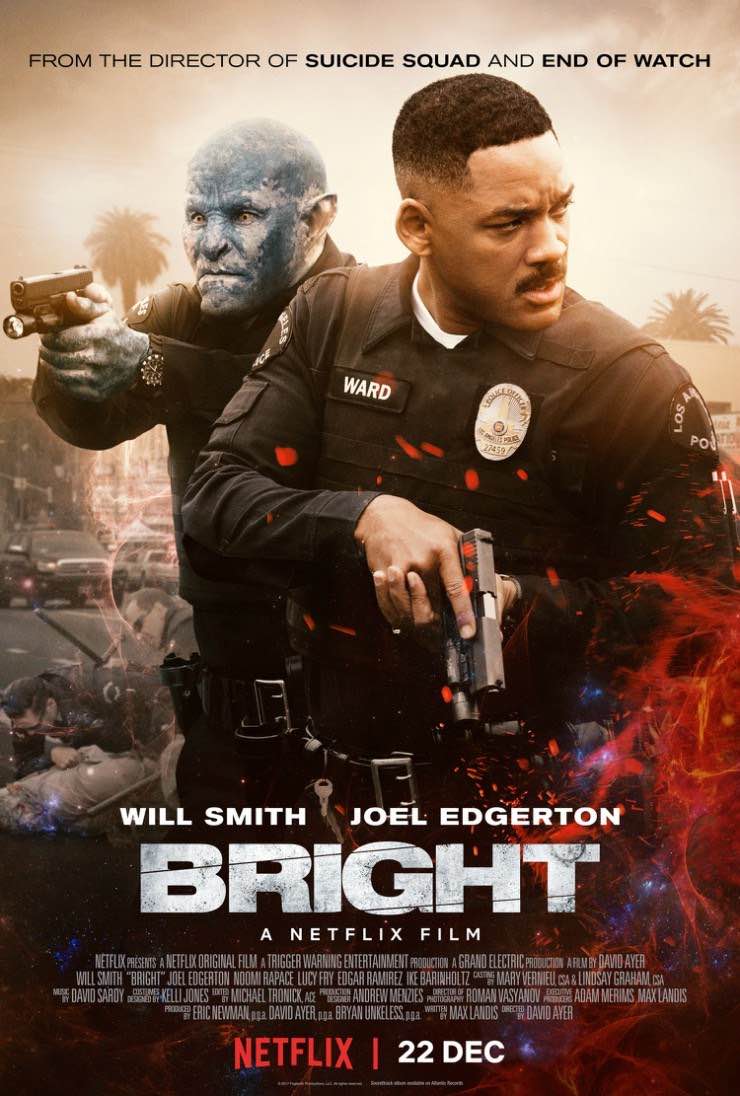 La locandina di Bright La locandina di Bright