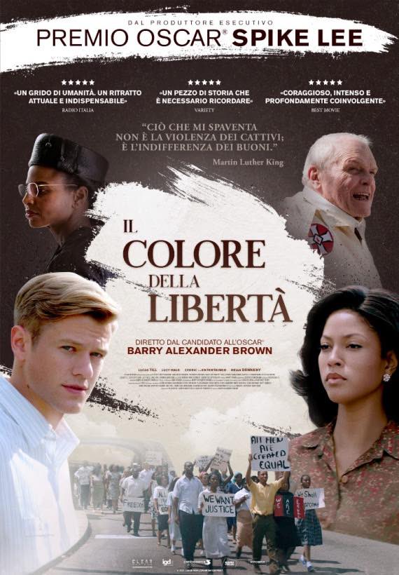 Locandina "Il colore della libertà" Locandina "Il colore della libertà"