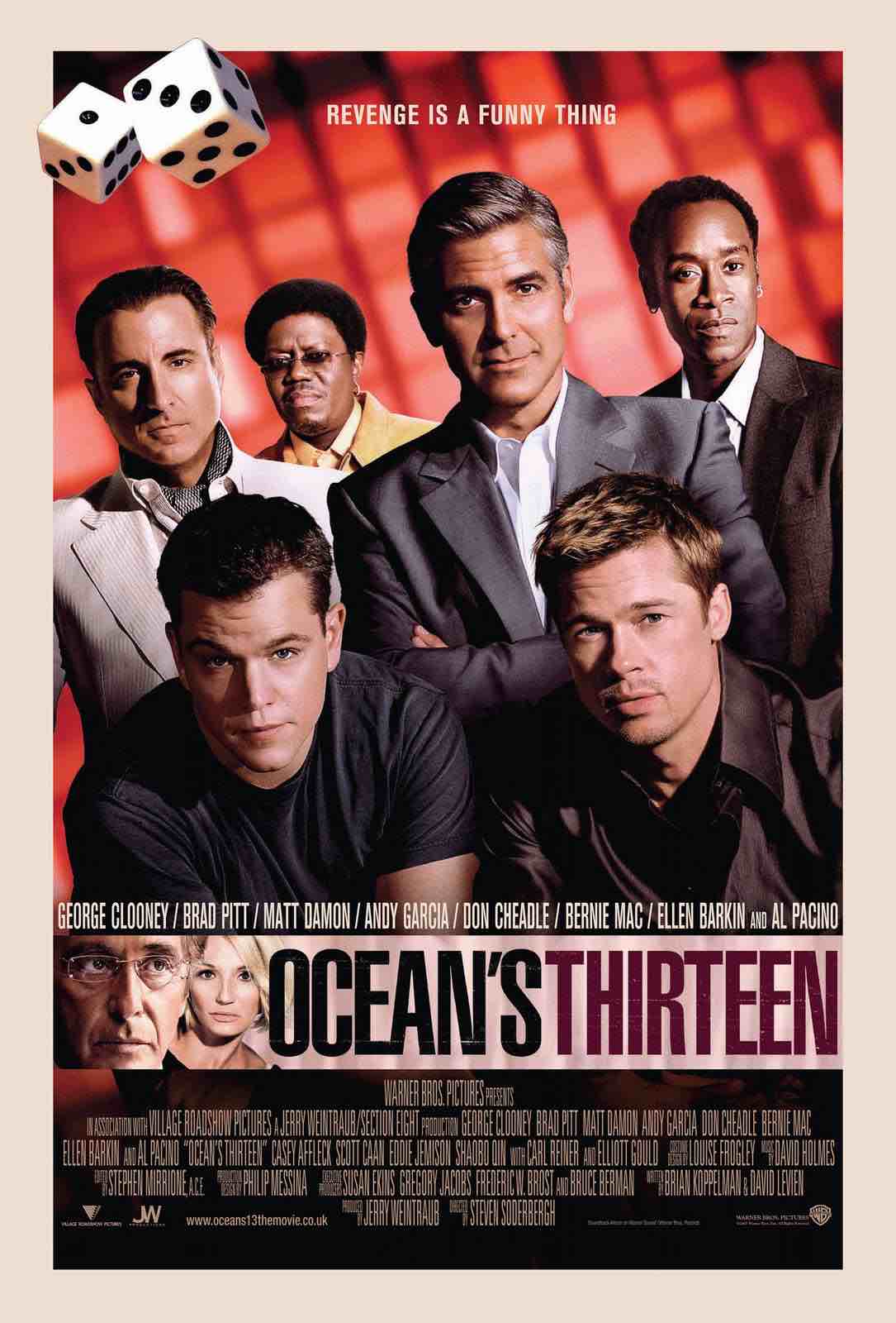 Locandina di Ocean’s Thirteen Locandina di Ocean’s Thirteen
