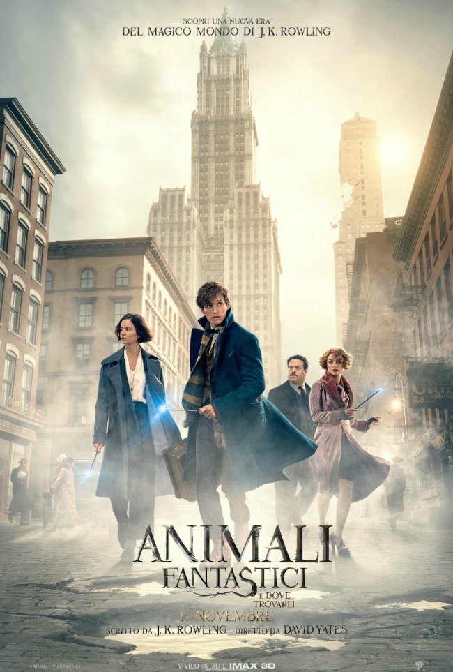 Locandina di Animali Fantastici e dove trovarli