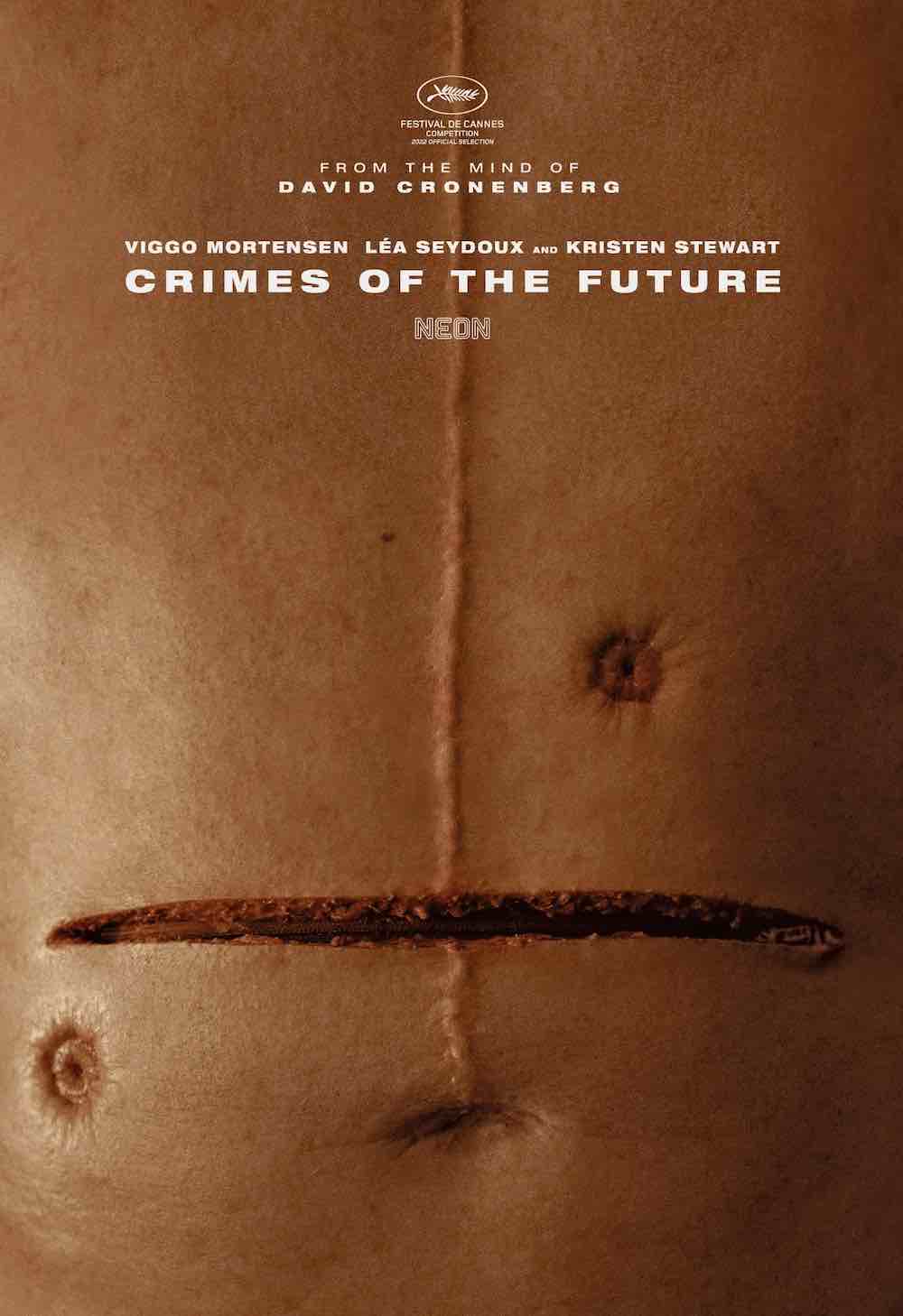 Locandina di Crimes of the Future Locandina di Crimes of the Future