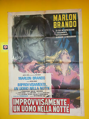 Improvvisamente, un uomo nella notte(The Nightcomers)(G.B. 1971), Michael Winner. (Manifesto cinematografico 2F prima edizione cinematografica italiana 1972) Improvvisamente, un uomo nella notte(The Nightcomers)(G.B. 1971), Michael Winner. (Manifesto cinematografico 2F prima edizione cinematografica italiana 1972)