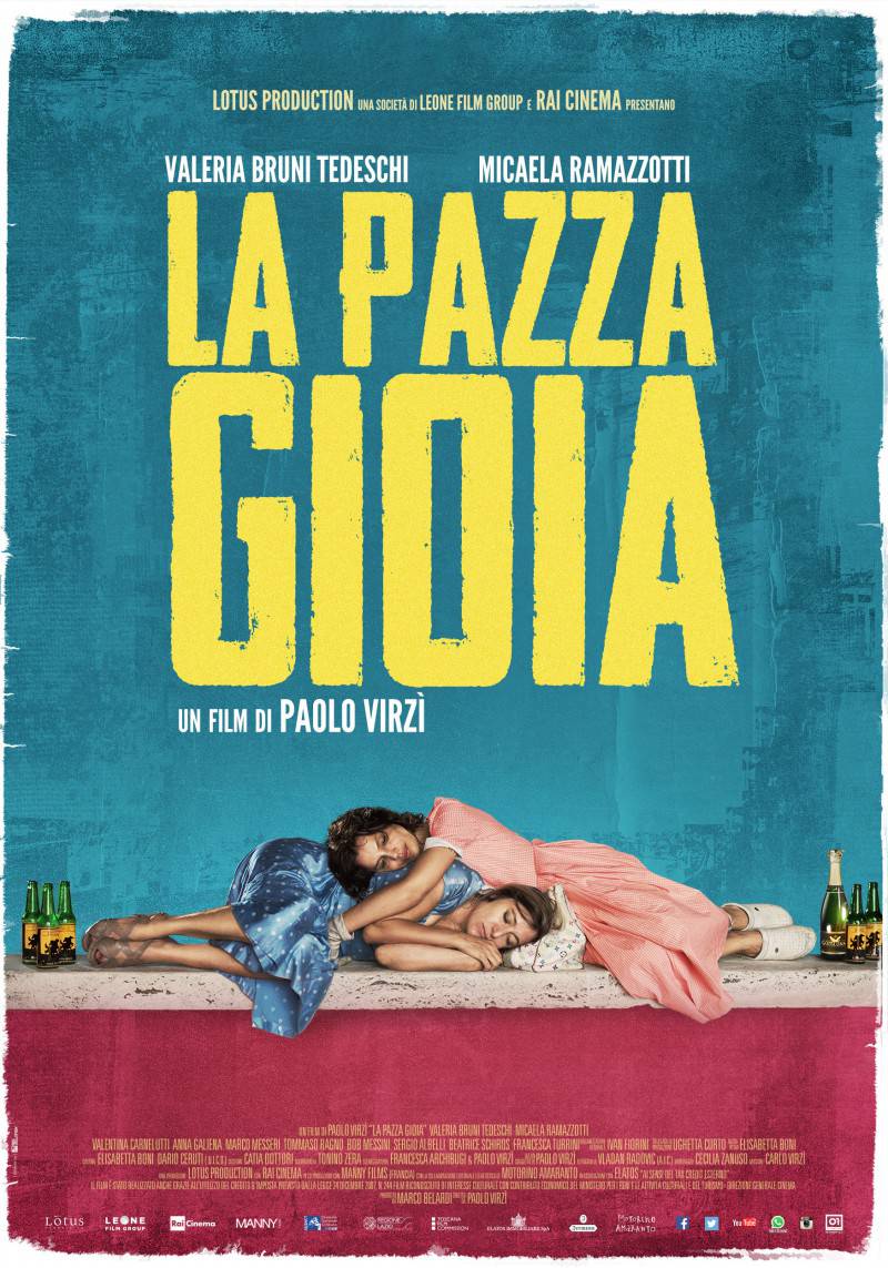 Locandina La Pazza Gioia Locandina La Pazza Gioia