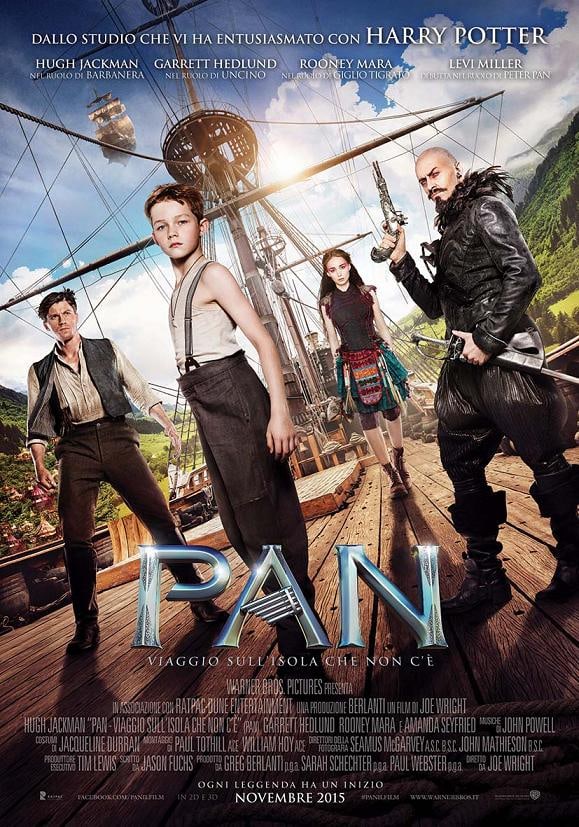Locandina di Pan - Viaggio sull'isola che non c'è Locandina di Pan - Viaggio sull'isola che non c'è