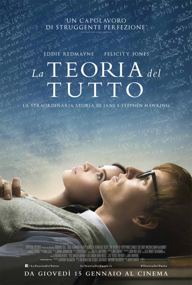 Locandina di La teoria del tutto Locandina di La teoria del tutto