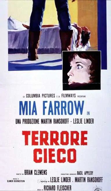 "Terrore cieco" locandina cinematografica italiana 1971 Columbia Pictures "Terrore cieco" locandina cinematografica italiana 1971 Columbia Pictures