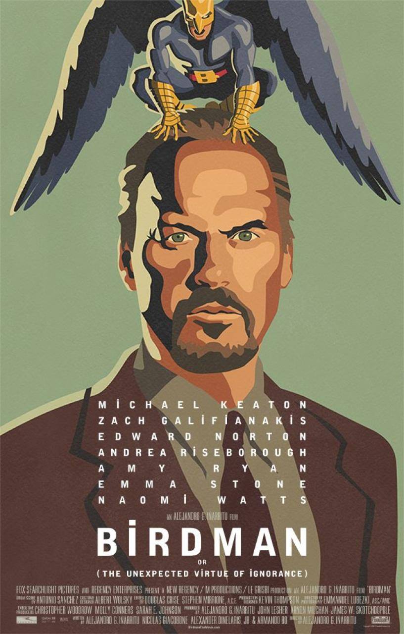 Locandina di Birdman Locandina di Birdman