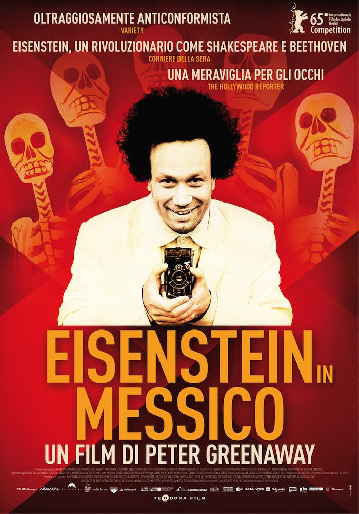 Locandina di Eisenstein in Messico di Peter Greenaway Locandina di Eisenstein in Messico di Peter Greenaway