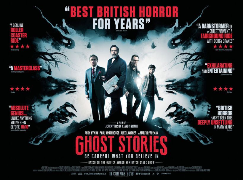 "Ghost Stories"(G.B. 2017), Andy Nyman e Jeremy Dyson. U.K. official sheet "Ghost Stories"(G.B. 2017), Andy Nyman e Jeremy Dyson. U.K. official sheet