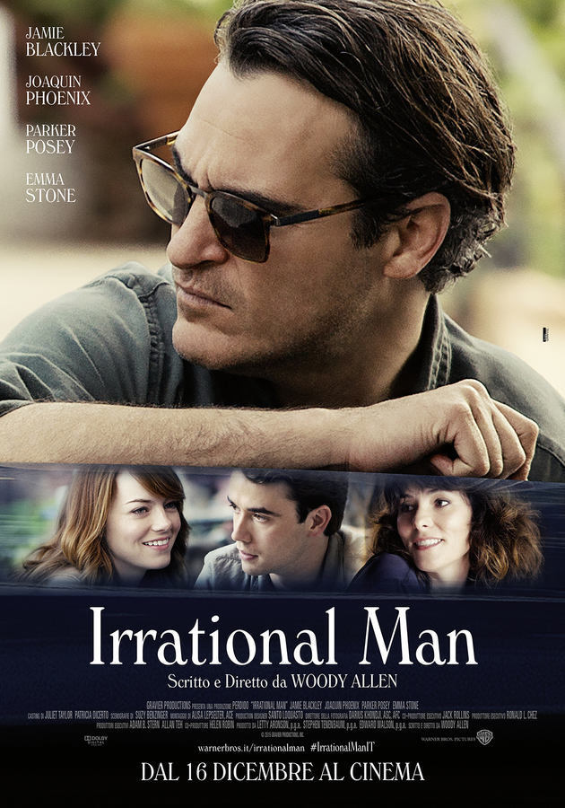 Locandina di Irrational Man Woody Allen Locandina di Irrational Man Woody Allen