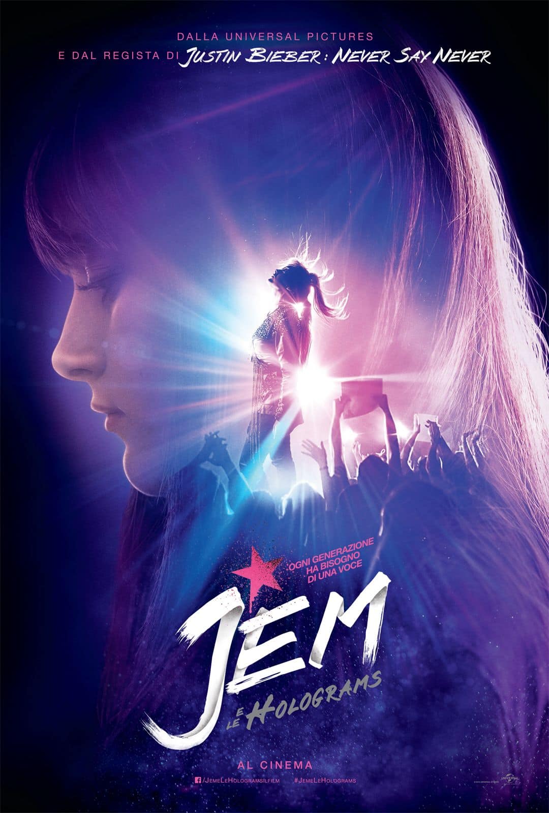 Locandina Jem e le Holograms Locandina Jem e le Holograms