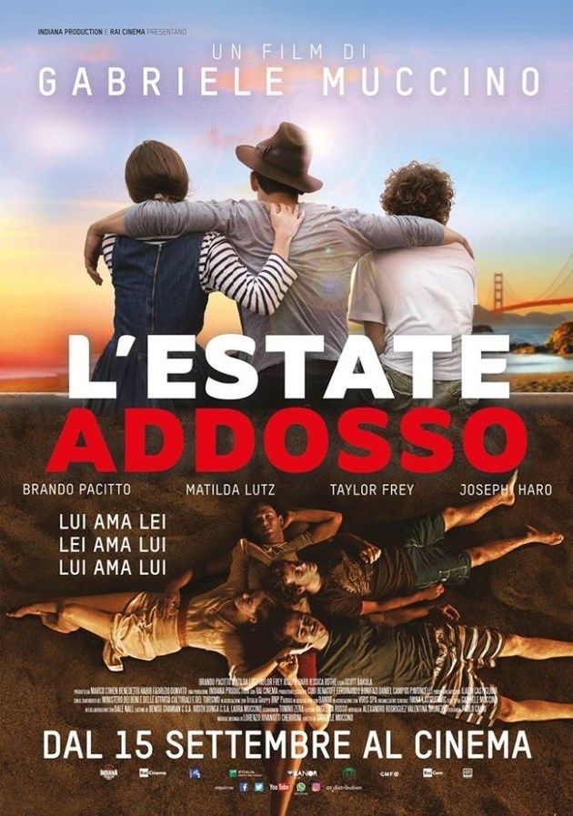 Locandina di L'estate addosso Locandina di L'estate addosso