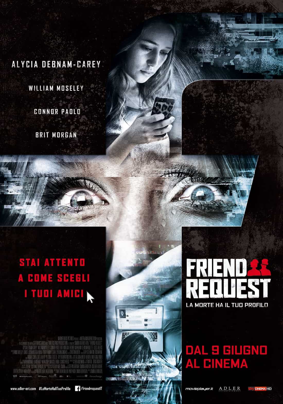 Locandina Friend Request Locandina Friend Request