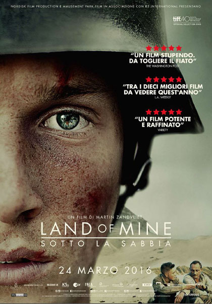 Locandina di Land of mine - Sotto la sabbia Locandina di Land of mine - Sotto la sabbia