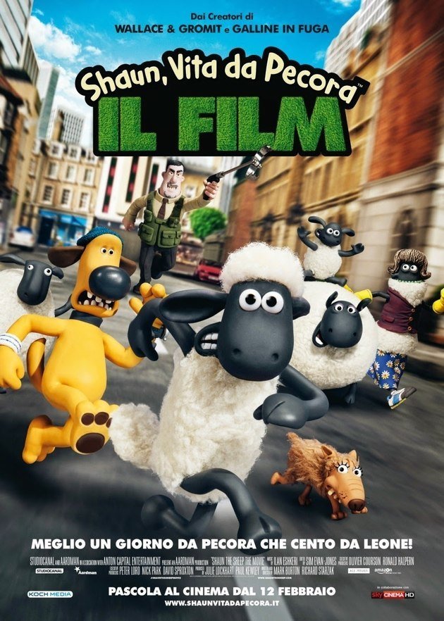Locandina di Shaun, vita da pecora - Il film Locandina di Shaun, vita da pecora - Il film