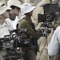 Claudio Miranda sul set di The Dig