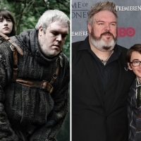 Il Trono di Spade - Kristian Nain e Isaac Hempstead - Hodor e Bran Stark