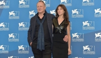 Stellan Skarsgård con Charlotte Gainsbourg Stellan Skarsgård con Charlotte Gainsbourg