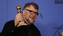 Guillermo Del Toro, vincitore ai Golden Globe 2018 come miglior regista Guillermo Del Toro, vincitore ai Golden Globe 2018 come miglior regista