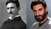Nikola Tesla e Alessandro Parrello Nikola Tesla e Alessandro Parrello