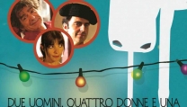 Locandina di Due uomini, quattro donne e una mucca depressa Locandina di Due uomini, quattro donne e una mucca depressa