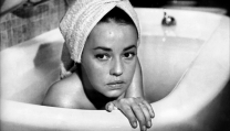 Jeanne Moreau in La notte di Michelangelo Antonioni