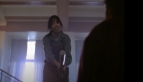 Shelley Duvall nella scena sulle scale in Shining Shelley Duvall nella scena sulle scale in Shining