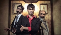 Groucho (Luca Vecchi), (Dylan Dog) Valerio Di Benedetto, commissario Bloch (Alessandro Haber) Vittima degli eventi, Luca Vecchi, Groucho, Valerio Di Benedetto, Dylan Dog, Alessandro Haber, commissario Bloch