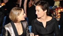 Jodie Foster con la compagna Alexandra Jodie Foster con la compagna Alexandra