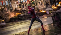 Andrew Garfield nei panni di Spiderman in The Amazing Spider-Man 2 (© 2013 Columbia Pictures Industries, Inc. All Rights Reserved.) The Amazing Spider-Man 2: scena (© 2013 Columbia Pictures Industries, Inc. All Rights Reserved.)