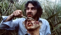 Peter Jackson sul set di Bad Taste Peter Jackson sul set di Bad Taste
