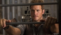Chris Pratt dal set di Jurassic World Chris Pratt dal set di Jurassic World